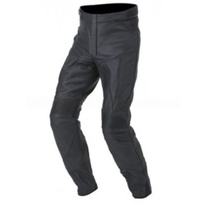 Pantalon en cuir léger pour hommes pantalon en tissu velours côtelé motif droit taille moyenne décoration en cristal moto - Product Image 1