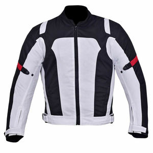 Veste de moto en cuir pour hommes Veste de moto en cuir pour hommes Vestes en cuir de moto de course imperméables pour hommes - Product Image 5