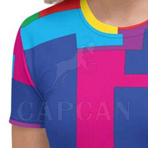 Las camisetas de secado rápido para mujer más vendidas, camisetas impresas transpirables de diseño personalizado con decoración bordada de alta calidad - Product Image 5