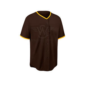 ชุดยูนิฟอร์มเบสบอลขายดี ระบายอากาศ แห้งเร็ว ซับเหงื่อ 100% โพลีเอสเตอร์ สำหรับทีม  ปรับแต่งได้ - Product Image 4