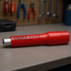 Knipex 1/2'' <b>Extension</b> <b>Bar</b> with Internal/External Square Product Category <b>Sockets</b> for ICs - Product Image 3