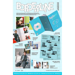 MONSTA X คิฮยอน - BORDERLINE EP อัลบั้ม MAP BUILDING เวอร์ชั่น รุ่นลิมิเต็ด - Product Image 1