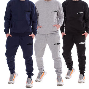 Ensembles de survêtement et de jogging pour hommes, sweat-shirt d'hiver, logo personnalisé, vêtements de sport écologiques et lourds - Product Image 1