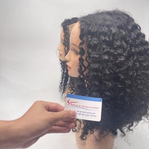 Perruques Ondulées Naturelles Noires Remy Vierge les Plus Vendues, Cheveux Humains Vietnamiens 100% Naturels, Tissage Plat, Double Tissage à la Machine, Tailles 8-32 - Product Image 2