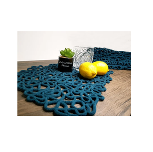 High Quality Bohemian <b>Round</b> Plate Coaster Unique Style Macrame Natural Finishing Place Mats Decorative Corn Husk <b>Placemats</b> - Product Image 6