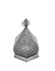 Linterna de Metal de calidad superior, linterna decorativa de Metal marroquí hecha a mano, linterna de vela perforada para decoración de festivales - Product Image 1