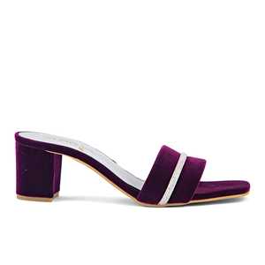 Violet FN7739 Escarpins fantaisie Design de pantoufle élégant - Product Image 4