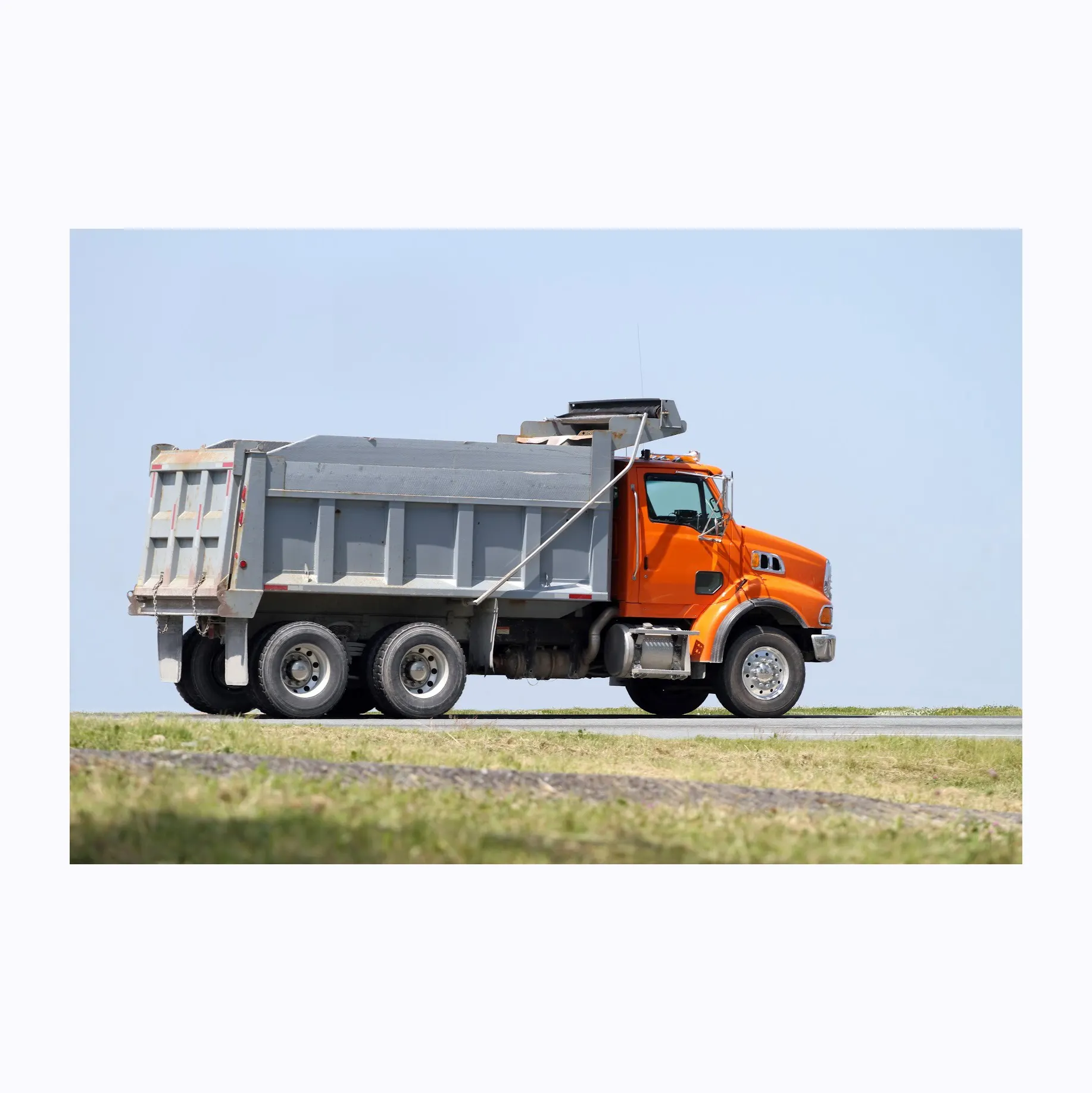 Hydraulic Tilt 3 Ton Farm Dump Trailer for Cars Powder Coated Tool Cart Farm Trailer Max Truck Sales Hand Weight