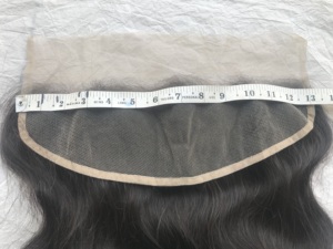 Extensiones de cabello humano indio, sin procesar, de onda Natural, 13x4, Frontal, Remy, línea HD, suizo - Product Image 6