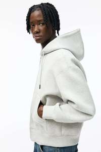 Custom Wholesale Manufacturer Light <b>Grey</b> Premium Quality Oversized Zip up <b>Hoodies</b> <b>Men</b> Breathable 480GSM 100% Cotton Warm Wear - Product Image 2