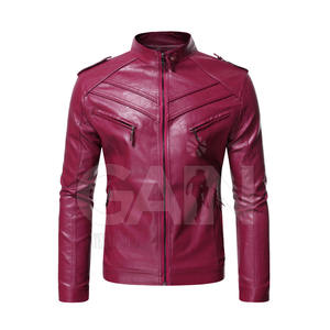 Chaqueta de invierno de cuero a prueba de viento duradera Venta caliente de alta calidad Ropa de hombre de mejor diseño masculino con chaquetas competitivas - Product Image 1