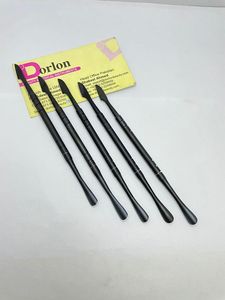 Ensemble de poussoirs à ongles à Double extrémité haute Durable Plasma noir dissolvant de cuticules en acier inoxydable poussoir de peau morte durable de haute qualité - Product Image 6