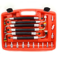 Kit de test de système de climatisation automobile 56 pièces, outil de test de fuite de climatisation, détecteur de fuite de climatisation automobile, outils pour véhicules