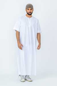 Vêtements islamiques pour hommes OEM, respirants, nouveau design, abaya musulmane, jubba, thobes, thobe avec fonction antistatique - Product Image 6