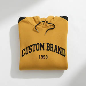 Sweat-shirts à capuche en molleton personnalisés brodés et imprimés, fabriqués directement en usine, décontractés, surdimensionnés, pour hommes, femmes et unisexe - Product Image 5