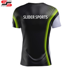 Wholesale Sublimation Printed Mma Rash Guard <b>for</b> <b>Men</b> <b>Men's</b> Short Sleeve <b>Compression</b> Surfing t <b>Shirt</b> Rashguard Bjj - Product Image 2