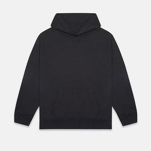 Sweat à capuche épais 100% coton de haute qualité pour hommes, sweat-shirt personnalisé coupe-vent en polaire d'hiver - Product Image 5