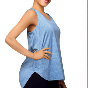 Camiseta sin Mangas Personalizada para Mujer en Venta en Línea, Camiseta sin Mangas de Talla Grande para Mujer de la Mejor Calidad para Gimnasio/Ropa Deportiva - Product Image 4