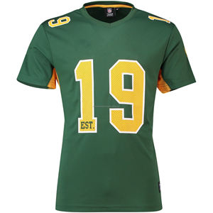 Vente en gros de maillots de football américain de haute qualité personnalisables respirant 100% polyester avec impression de logo personnalisé - Product Image 6