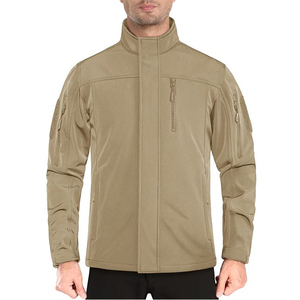 Veste coupe-vent Softshell tactique d'hiver de haute qualité pour hommes veste Softshell respirante en polaire imperméable pour hommes - Product Image 2