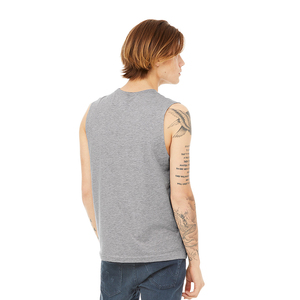 เบลล่า แคนวาส แอธเลติก เฮเทอร์ 3483 ท็อปส์เทนนิ่งมัสเคิลเจอร์ซีย์ UNISEX - Product Image 3