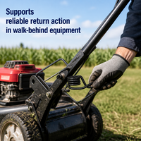 Ressort de torsion en acier robuste, peint en noir, pour machines agricoles, remplacement OEM