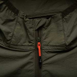 Chaquetas de Plumón Personalizadas con Logotipo para Hombre, Chaqueta Cortavientos, Sudadera con Media Cremallera, Anorak con Capucha de Nailon, Directo de Fábrica - Product Image 4