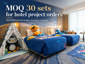 Juego de Muebles de Dormitorio Personalizados con Temática Infantil para Habitación Doble de <span class=keywords><strong>Hotel</strong></span> o Resort - Product Image 1