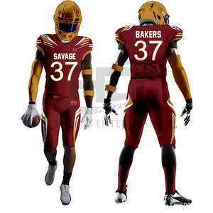 Concevez votre propre uniforme de football américain fabriqué dans les meilleurs matériaux - Product Image 3