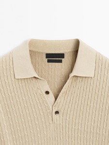 Polo de rendimiento para hombre que absorbe la humedad, de secado rápido y suave al tacto - Product Image 4