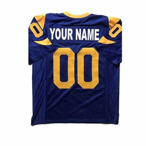 Service OEM Vente en Gros de Haute Qualité Football Américain Hommes Maillot de Football Américain Vierge de Qualité Standard Internationale à Vendre - Product Image 2