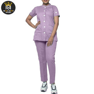 Ensembles de gommages médicaux personnalisés Uniforme en tissu de toile pour les médecins et le personnel médical-Fabriqué au Pakistan - Product Image 1