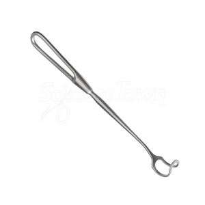 Gretractor 8 pouces 18mm large lame 60 degrés émoussé deux trous écarteur chirurgical en acier inoxydable - Product Image 4