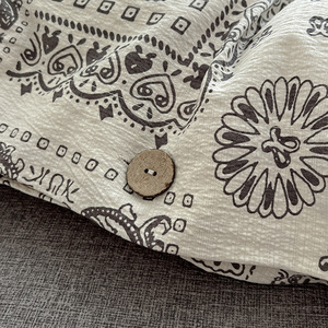 ชุดเครื่องนอน4ชิ้นผ้าลินินนุ่มสบายสุดชิคนุ่มสบายออกแบบได้ตามต้องการ - Product Image 3