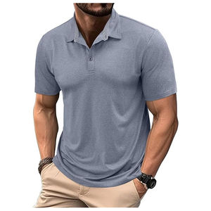 2024 chemises de golf pour hommes à manches courtes polo décontracté à séchage rapide Performance Polo T-Shirts personnalisé mode OEM respirant - Product Image 3