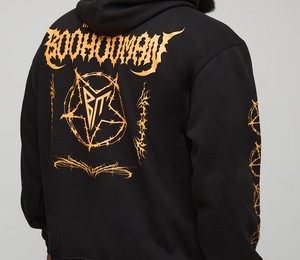 เสื้อมีฮู้ดสำหรับผู้ชายผ้าฝ้าย100% น้ำหนักมาก500gsm พิมพ์ลายสกรีนแนวสตรีทแวร์แนวสตรีทวินเทจ - Product Image 2