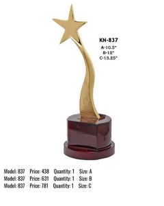 Meilleur prix trophée en aluminium écologique personnalisé impression UV pour les compétitions sportives reconnaissance personnalisée de haute qualité pour - Product Image 2