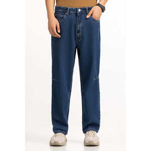 กางเกงยีนส์ทรงเรแลกซ์ฟิต วินเทจ สโตนวอช ผ้าเดนิมคอตตอน 100% เอวกลาง ลายเสือดาว ลายดอกไม้ ลายสัตว์ ย้อมสีพื้น ทอแบบถัก สำหรับฤดูหนาว - Product Image 4