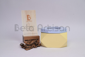 ไม้ mubkhar พร้อมฝาปิด2025-มีสีสัน Oud bakhoor Burner Dubai | Arabic incense และเครื่องเขียนผงโดย Bela Artisan - Product Image 2