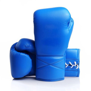 Guantes de Boxeo de Cuero de Alta Calidad con Cordones, Transpirables, Ligeros, Unisex, para Venta al Por Mayor - Product Image 5