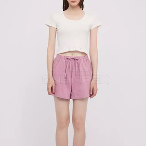 Dernière arrivée Shorts pour femmes Prix de vente en gros Shorts pour femmes taille moyenne Design personnalisé pour femmes à vendre - Product Image 6