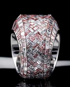 Bague de mariage pour homme en argent 925 plaqué rhodium, sertie de moissanite VVS taille baguette trapézoïdale, style hip-hop de luxe, invisible - Product Image 3