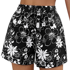 Shorts de plage pour femmes OEM/ODM en polyester, coupe ample, taille élastique, séchage rapide, confort optimal - Product Image 6