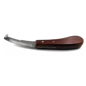 Cuchillo para pezuña, mango de madera, garras de caballo, cuchillos, instrumentos veterinarios equinos para el cuidado de animales por herramientas humanas - Product Image 1