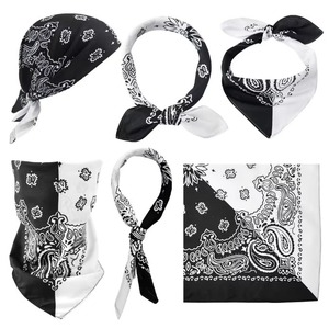 Pañuelo Deportivo Personalizado con Estampado Paisley, Bufanda de Cuello de Algodón con Serigrafía, Protección Solar para Entrenamiento de Lucha Libre, China CI-4041 - Product Image 3
