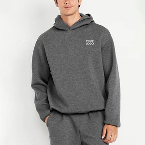 Hochwertige Herren-Hoodies Sweatshirts Unisex Oversize-Pullover-Hoodies mit Individuellem Logo Blanko Schwergewicht Herren Maßgefertigter Baumwoll-Hoodie - Product Image 1