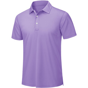 Chemises polo pour hommes en coton polyester à prix d'usine, logo personnalisé imprimé, streetwear, vêtements de bureau, polos décontractés - Product Image 1