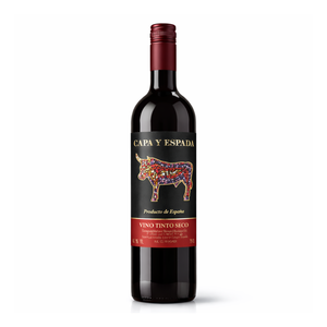 Capa y Espada - Vin rouge sec Tempranillo Garnacha 11% ABV Vin rouge jeune espagnol 750ml - Product Image 1