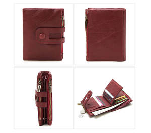 Design de Super bonne qualité porte-cartes en cuir véritable créez votre propre Design en vrac fabriqué au Pakistan - Product Image 2