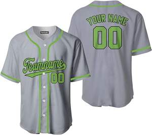 Vente en gros d'uniformes de baseball brodés personnalisés vêtements d'équipe sportive pour hommes uniformes de baseball et de softball de haute qualité - Product Image 5
